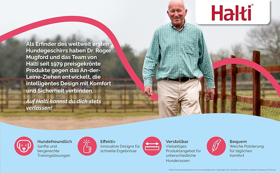 HALTI Optifit нашийник-упряж для середніх собак, анти-тяг, регульований, з м’якою накладкою на морду