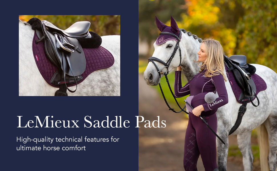 Підкладка для сідла LeMieux Prosport, велюрова шкіра, квадратна S/M, салатовий велюр