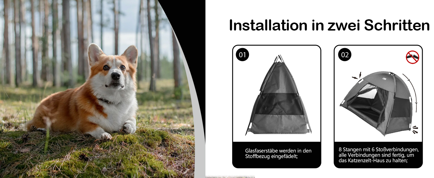 Зручне ліжко-будиночок для собак та котів Babyezz, сіре, L