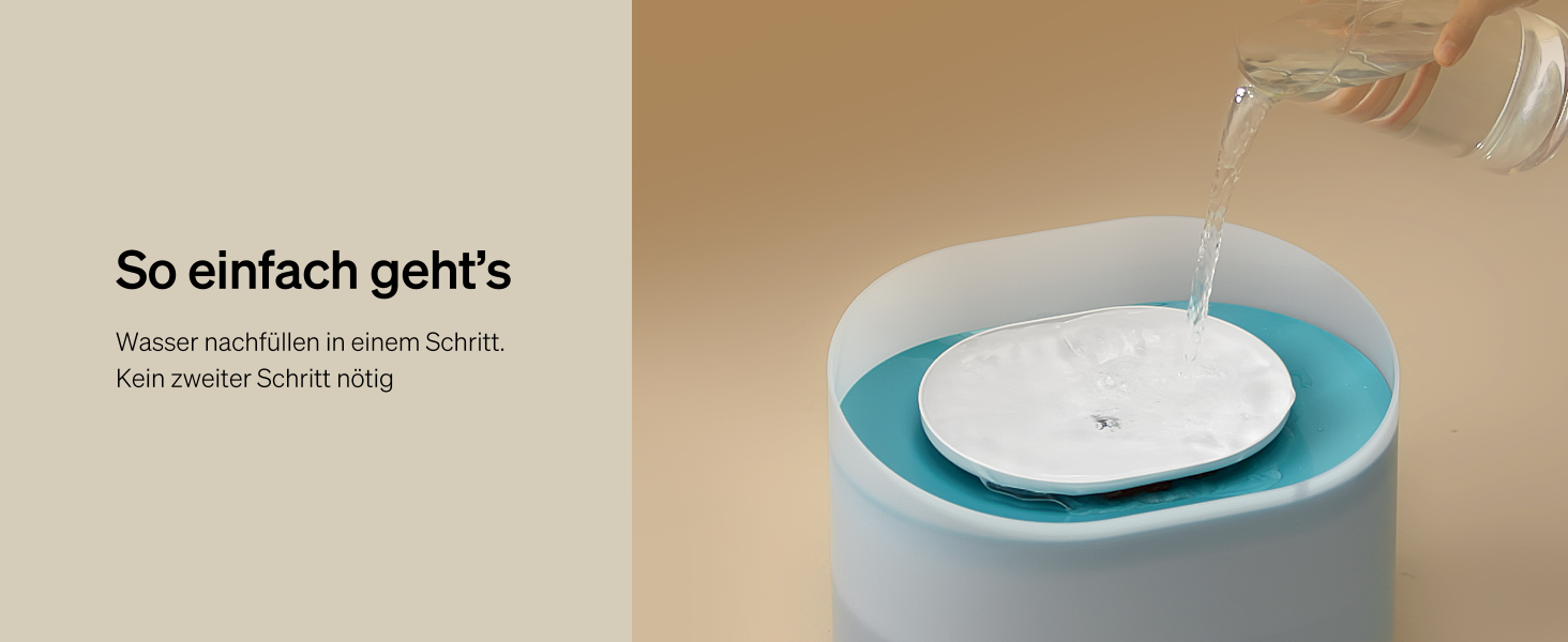 PETLIBRO фонтанчик для собак та котів, 8л, білий. Тиха робота 26dB, захист від розливу, легка чистка, підходить для великих собак та кількох котів