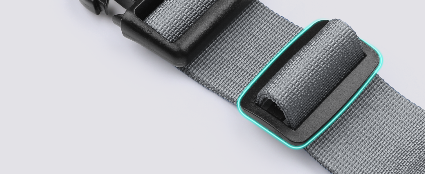 Шлейка для собак Rabbitgoo великих порід, без натягу, тактична з MOLLE, металеві пряжки, дихаюча, військова, регульована, з підкладкою, сіра, L (1 шт.)