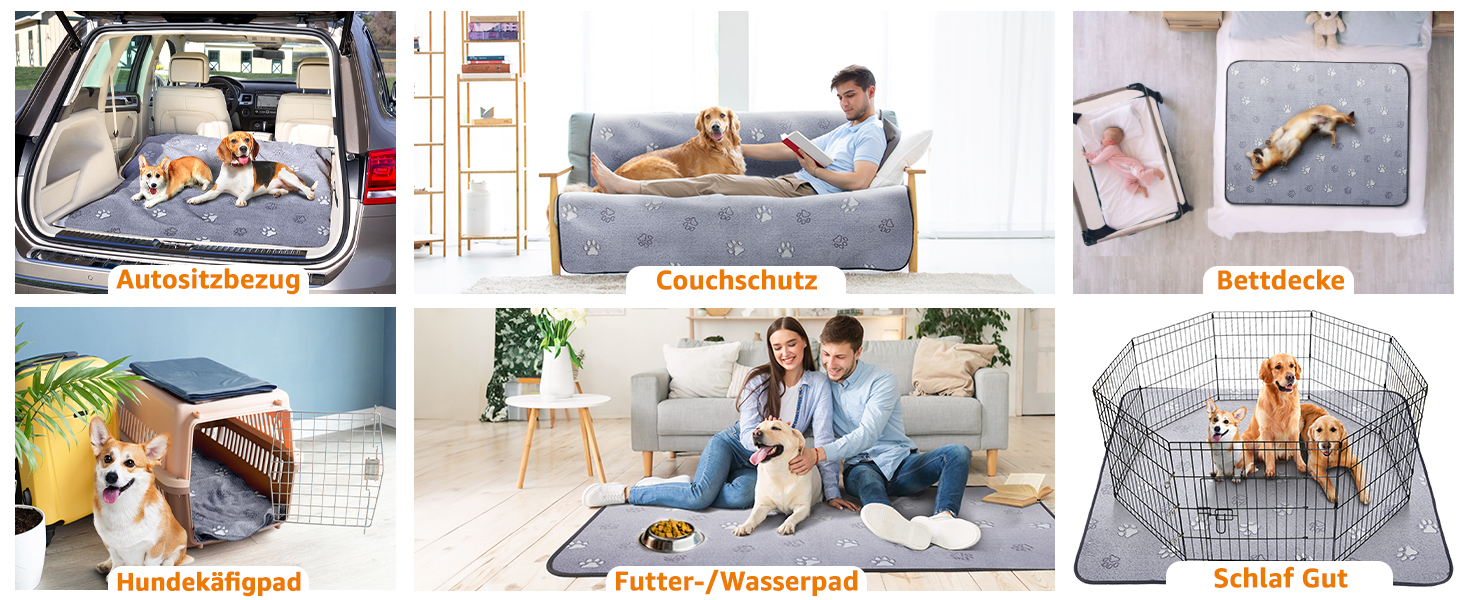 Підстилка для собак та цуценят PICK FOR LIFE, 2 шт., 79x92 см, швидко поглинаюча, для гігієни тварин