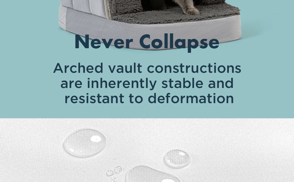 Ортопедичне собаче ліжко Pelzin - будиночок для собак з піною типу 