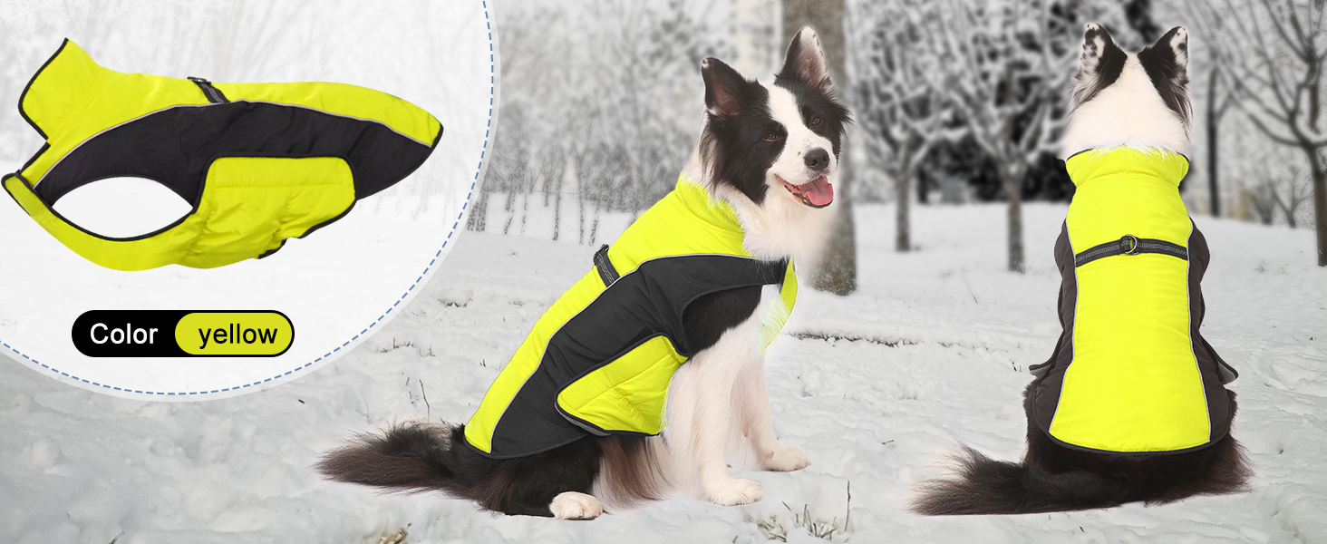 Зимова жилетка для собак - тепла бавовняна жилетка для собак, для сноубордингу, 3XL (36+ кг, 68 см обхват шиї), сіра
