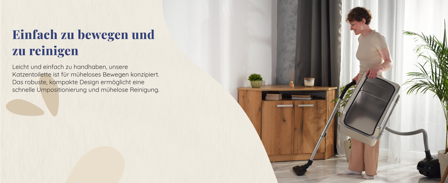 Набір для туалету кота з нержавіючої сталі XXL: легкий у чищенні, антибактеріальний, з високим бортиком, об'єм 38л, антивитікання та антипригарне покриття, з лопаткою та килимком