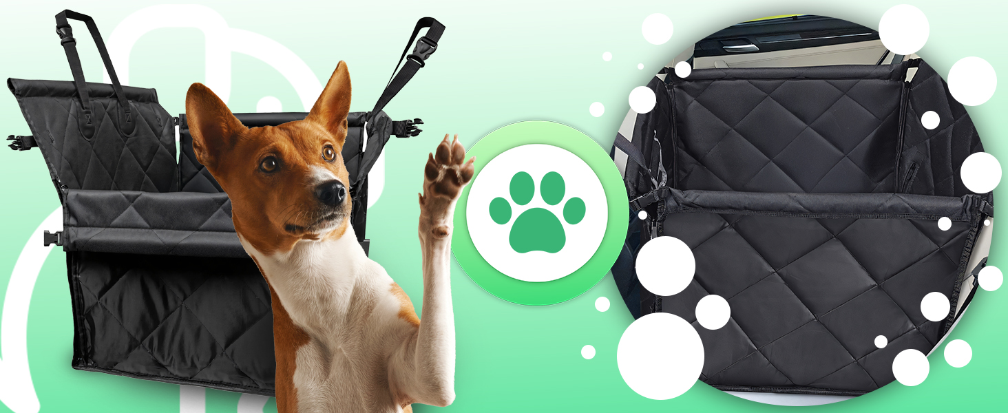 Автокрісло для собак Retoo: міцне, з сумкою, 60x50x44.5 см, чорне