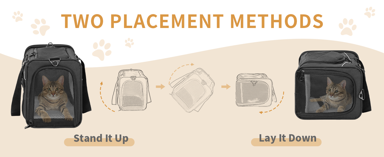 Транспортна переноска для собак та котів Petfit, чорна. Ідеально для подорожей літаком, автомобілем або потягом. Підходить для маленьких собак та котів.