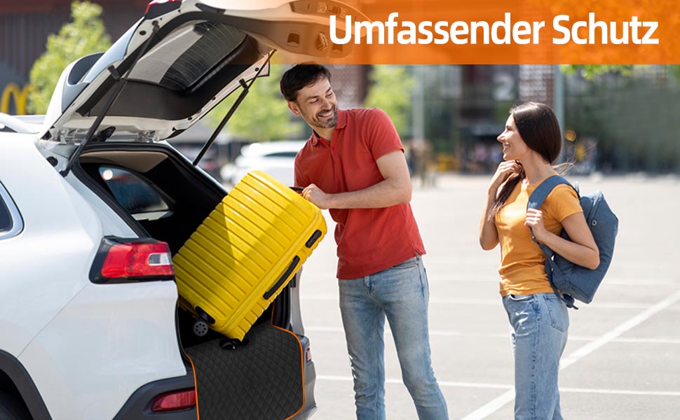 Захист для багажника авто для собак: килимок, водовідштовхувальний, стійкий до подряпин, універсальний, з кишенею