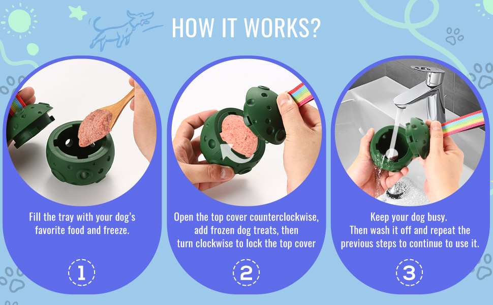 Іграшка для собак Larimuer Schleckball: інтерактивна годівниця-іграшка з силікону (зелена)