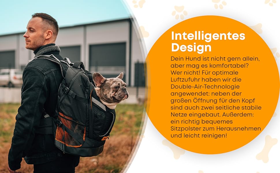 Швейцарський рюкзак для собак Schleppo до 7 кг | Рюкзак для собак | Дихаючий водонепроникний рюкзак для походів та міста (Зелений, універсальний розмір)