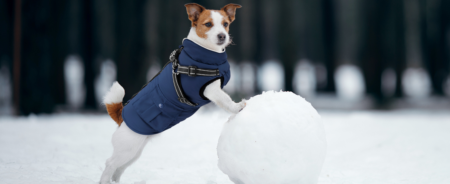 Зимовий теплий куртка для собак середнього розміру, червоний, бавовна, водонепроникний, з жилетом, світловідбиваючий