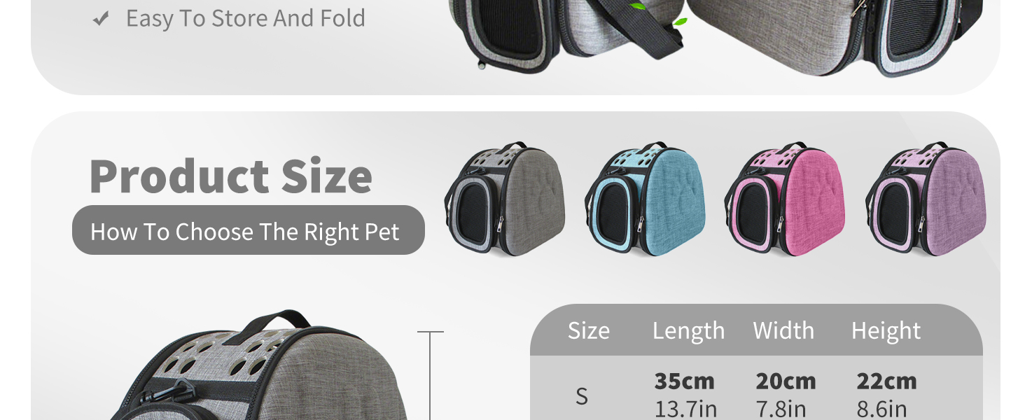Транспортна сумка для собак і котів, переноска для тварин, дорожня сумка-переноска для маленьких собак і котів, до 4 кг, рожевий колір