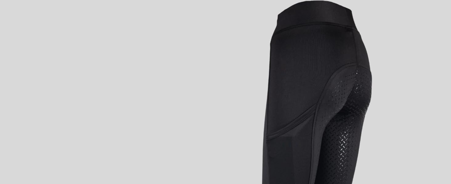 Легінси для верхової їзди PFIFF Selina з кишенею для телефону, блакитні (M)