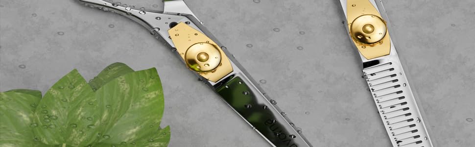 Набір професійних перукарських ножиць Suvorna 5.5 дюймів (2 шт.) - ножиці для стрижки волосся, ножиці для вирівнювання, для салонного використання (жіночі/чоловічі)