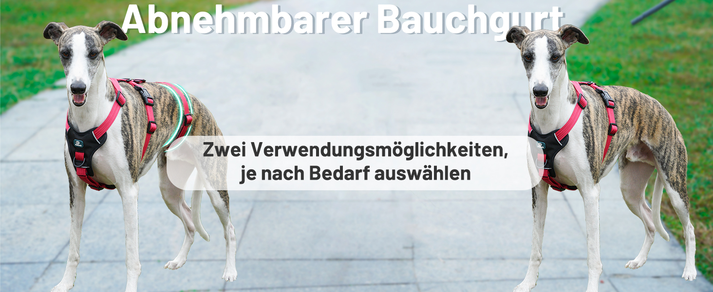 Пауерлд Безпечне обплетення для собак, шлейка від потягування, шлейка від паніки, анти-зламна шлейка для собак, регульована, дихаюча жилетка для маленьких, середніх та великих собак (XL) Екстра Великий (Упаковка з 1), Рожевий