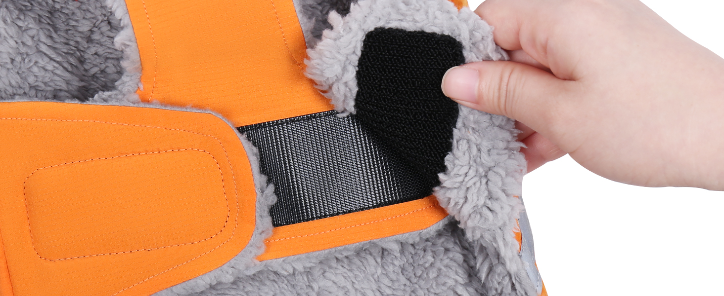 Теплий зимовий одяг для собак VIVAGLORY Frostfit: софтшелл з підкладкою з флісу, захист від снігу та холоду, світловідбиваючі елементи, сірий, XS (37-44см)