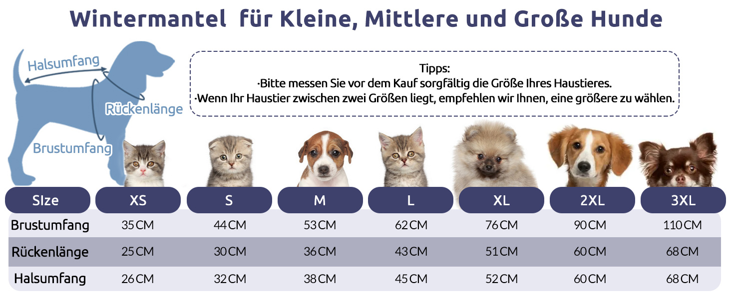 Зимовий одяг для собак CITETOILE: теплий водонепроникний жилет з флісовою підкладкою та світловідбиваючими елементами (М, темно-синій)
