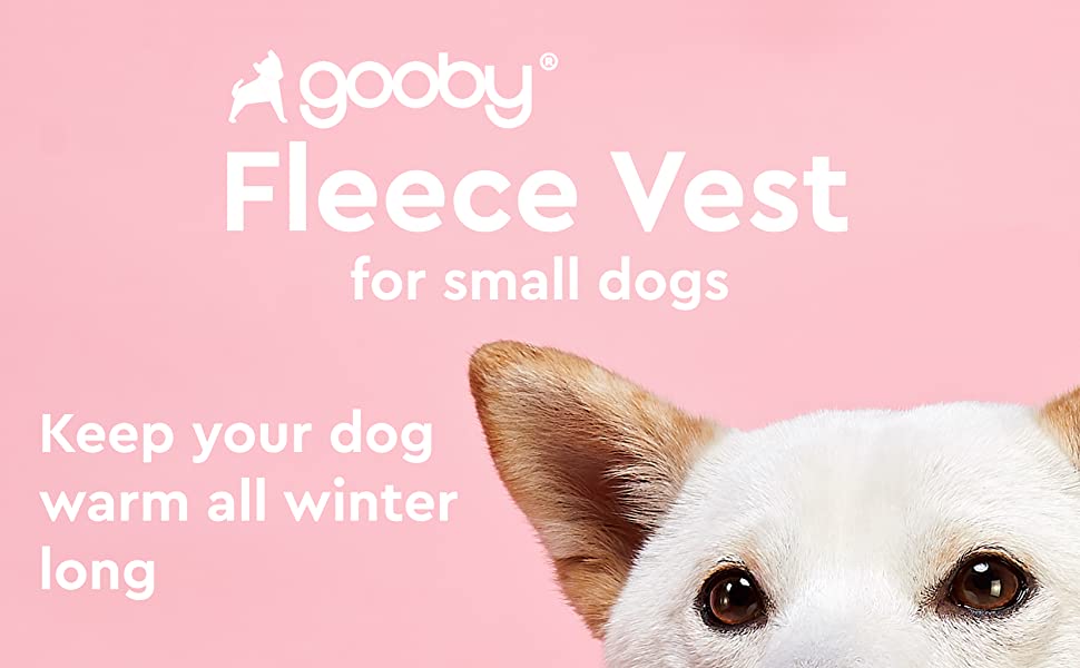 Тепла жилетка для маленьких собак GOOBY, фліс, колір clay, розмір XL