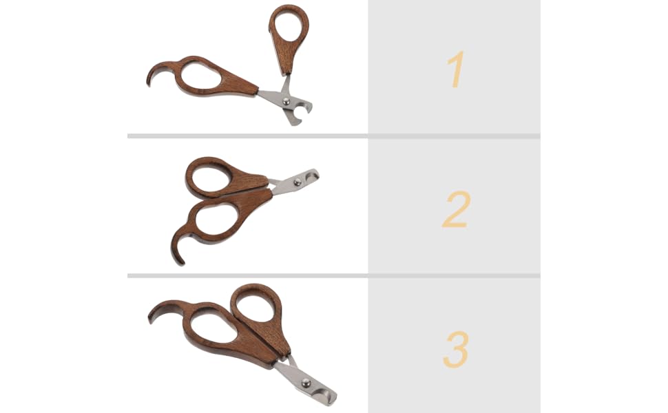 Набір для догляду за кігтями собак та котів BESPORTBLE - 2 шт.