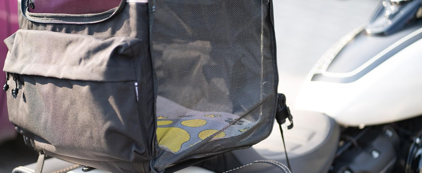 Сумка-переноска для собак Pet Bag Motorrad (до 36 кг), водонепроникна, Cordura (гібрид), для мотоцикла та багажника