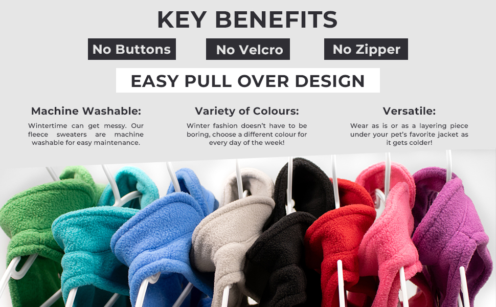 Жилет для собак Jacko & Co з кільцем для повідка – теплий, м'який, дихаючий для цуценят, маленьких та середніх собак, кошенят та котів, чихуахуа, осінь/зима, червоний, розмір M (2,7-4,5 кг)