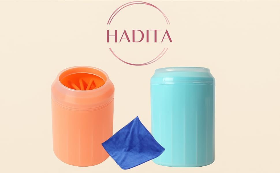 Очищувач для лап собак - гігієна для подушечок лап (Синій, L)