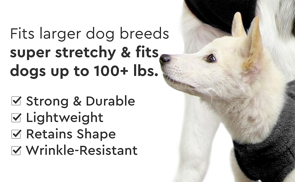 Тепла жилетка для собак Gooby, чорний колір, розмір XL, флісова жилетка-пуловер