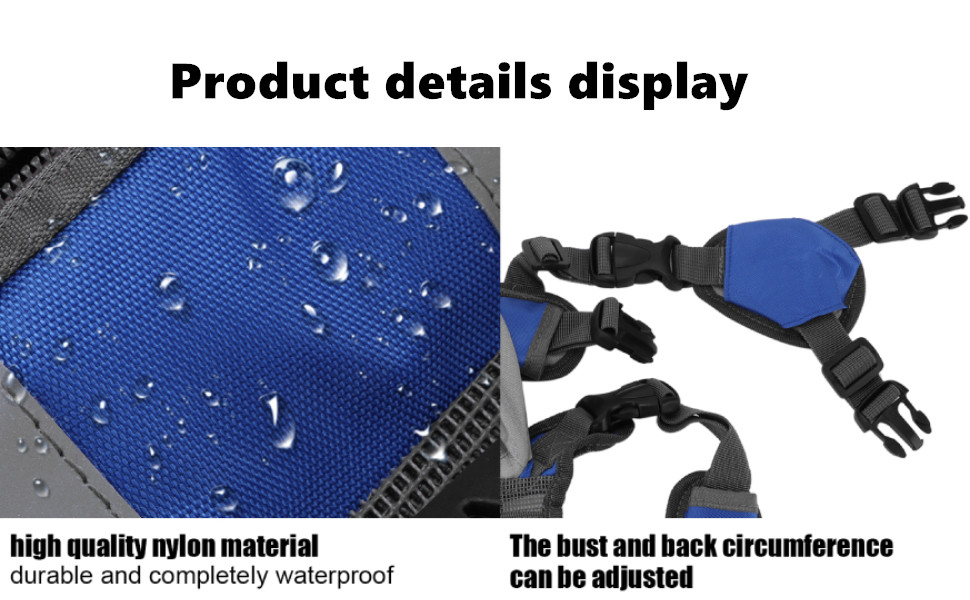 Рюкзак для собак Cyrank: зручний та безпечний для прогулянок та подорожей (L)