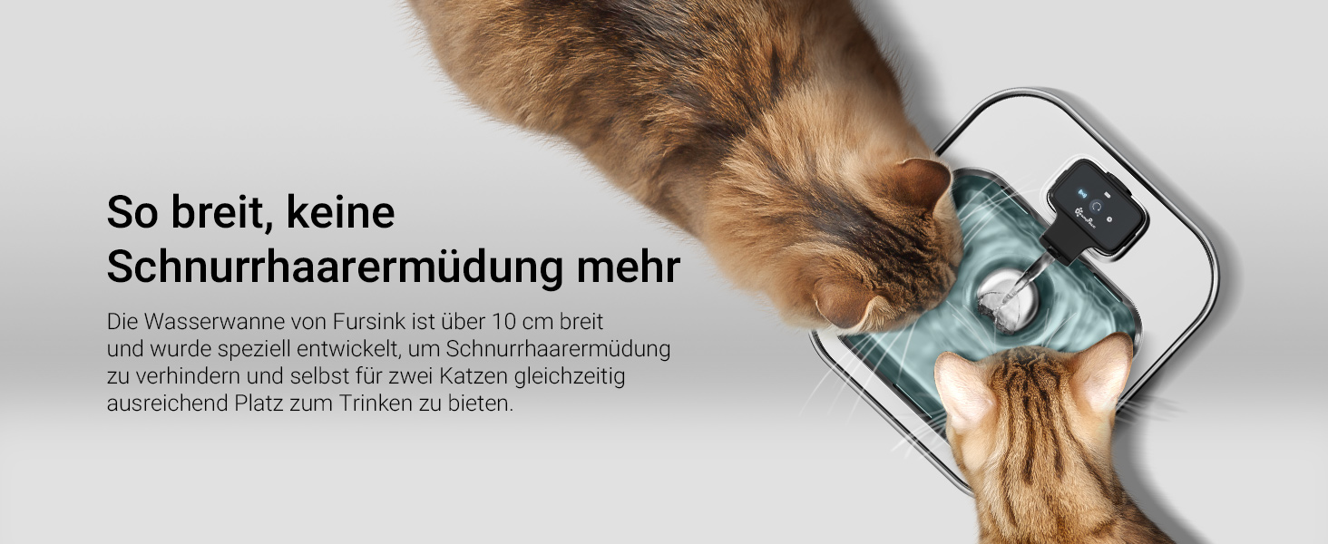 Ка fountain для котів DownyPaws: нержавіюча сталь, бездротовий, з датчиком руху, 3л, тихий, легкий у чищенні