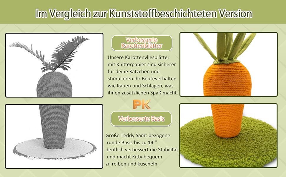 Краксадалка для котів AUSCAT Kaktus: сонячний кактус з натурального сизалю, іграшка для кошенят, крашбаум