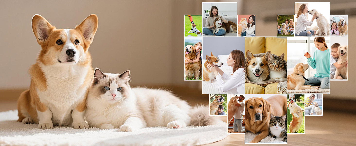 Набір для стрижки собак 4 в 1 Ninonly: тиха, акумуляторна машинка для собак та котів з 4 насадками для тіла, лап, очей та вух. Тример для лап. Колір: Gunmetal