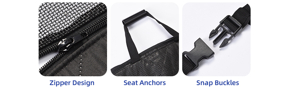 Захисний чохол на заднє сидіння авто для собак Pettycare - водовідштовхуючий, антиковзний та стійкий до подряпин