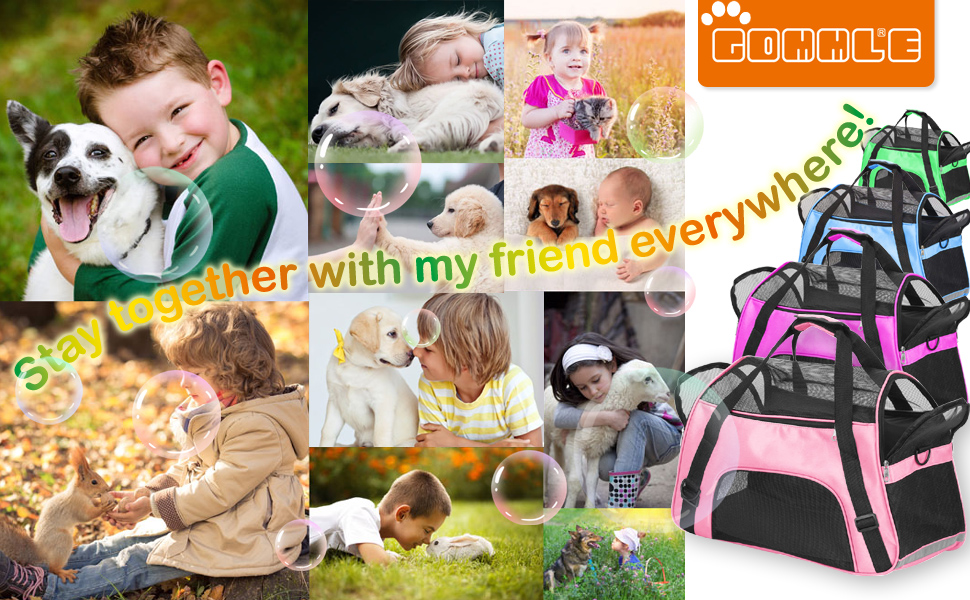 Транспортувальна сумка для тварин: котів, собак, кроликів, хом'яків. Чорна, розмір M (47x27x28 см) та L (44x30x20 см). Підходить для перельотів, вага до 5 кг. З плечовим ременем.