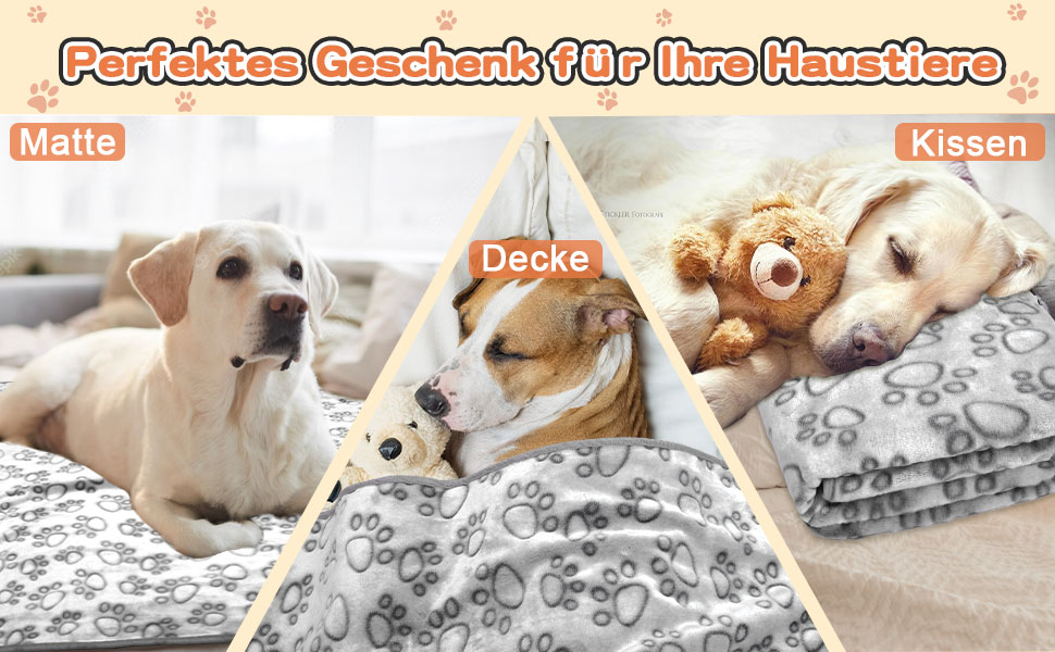 М'яка ковдра для собак та котів, 200x150 см (Сірий, 130x150 см), для дому та подорожей, захист дивану