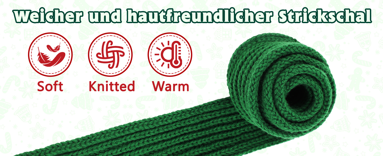 Новорічна шапка для собак та костюми для собак на Різдво. Шапка та шарфи для собак великих та середніх порід (червоний та зелений шарф)