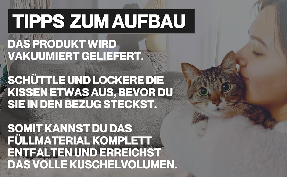 Кішка Софа Simba для котів та собак сірого кольору | З міні-подушкою | 70x48 см | Ліжко для котів та маленьких собак | М'яке, з достатньою підкладкою | Знімний чохол