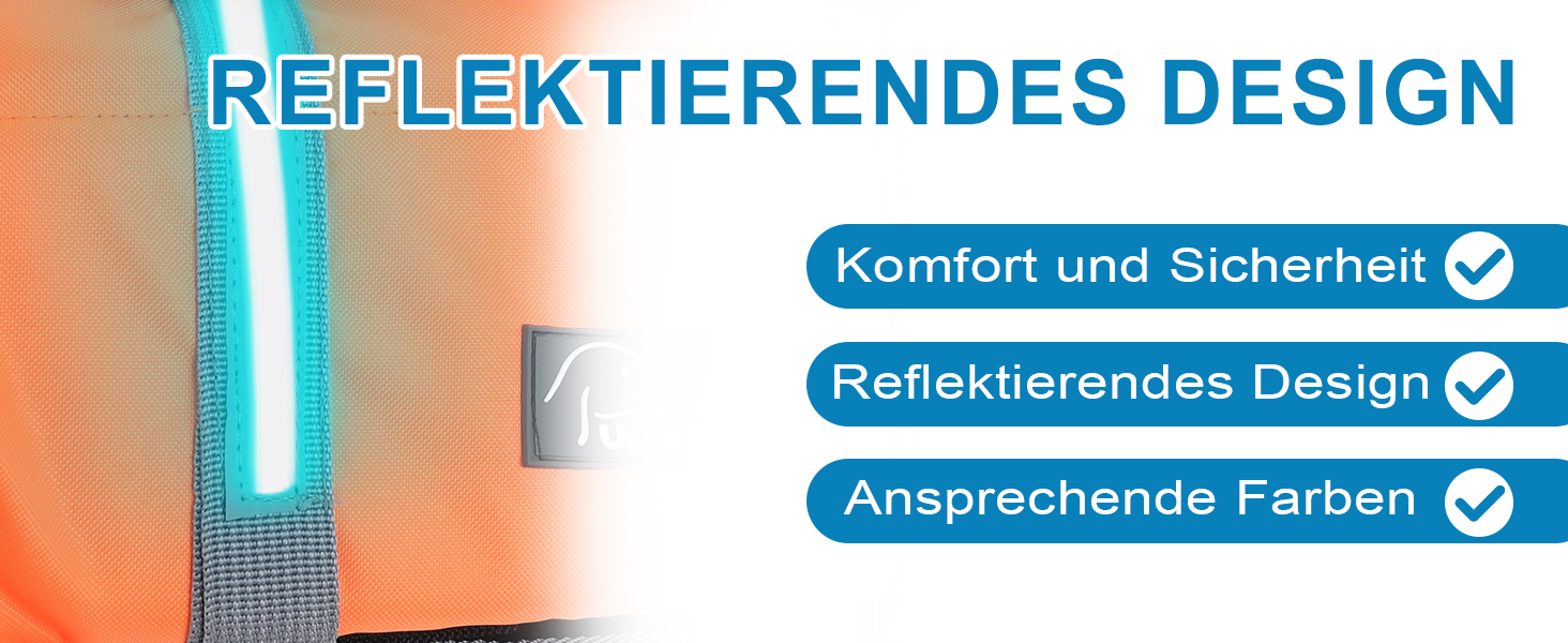 Рятувальний жилет для собак, безпечний жилет для плавання, регульований розмір, з міцним ручним захватом (S) Small