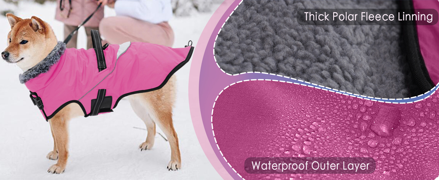 Водонепроникний собачий дощовик LIANZIMAU з шлейкою. Зимовий собачий теплий костюм, флісова куртка, світловідбиваюча сорочка для собак. Підходить для малих, середніх та великих собак. Колір: сірий-зелений