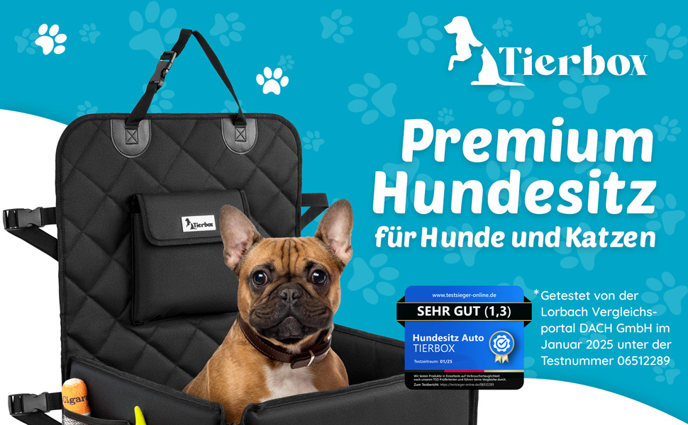 Автокрісло для собак з дозатором відходів - автокрісло для маленьких собак | Зручне та безпечне