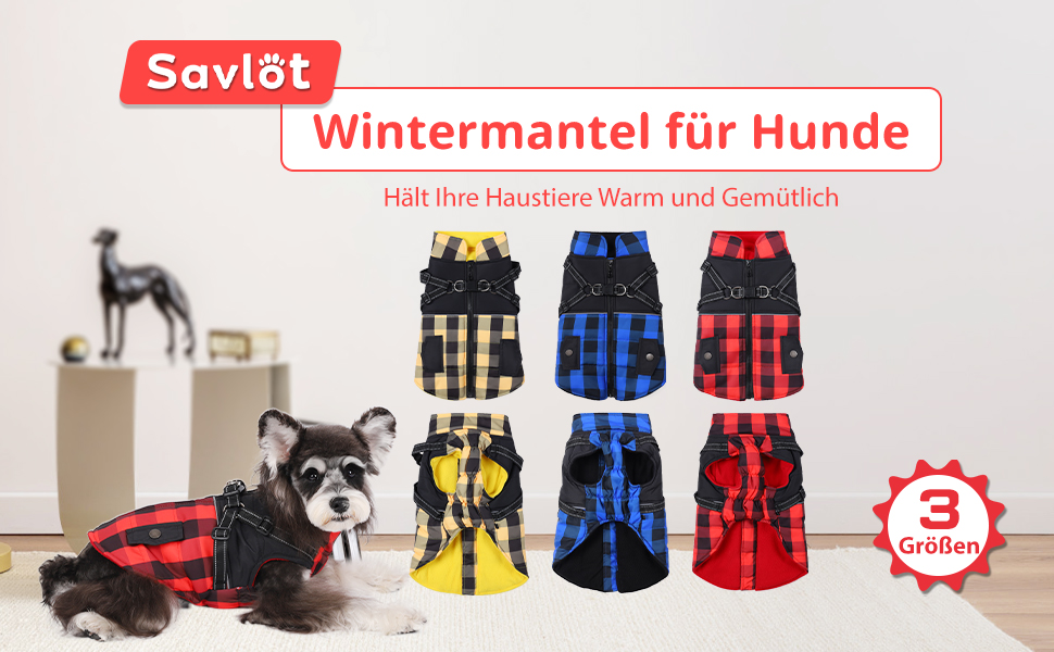 Теплий зимовий одяг для собак: флісова жилетка, куртка з блискавкою, водонепроникний одяг для холодної погоди (L, Синій)