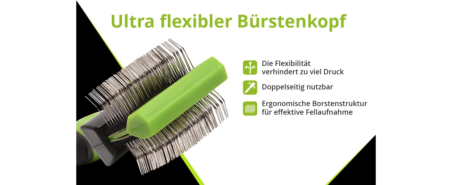 Професійна щітка для собак Zupfbürste: розплутування та догляд за шерстю | Зручне розчісування