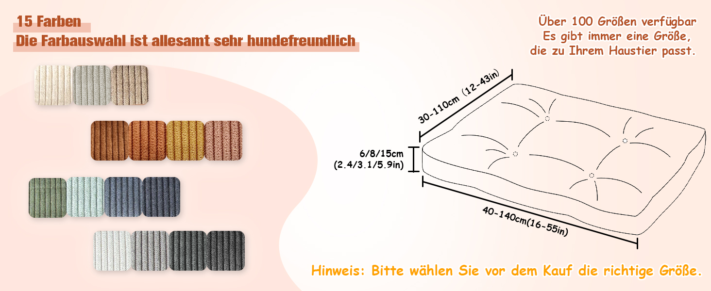 Ортопедичне ліжко для собак 50x30x8 см, м'яке, з антиковзним дном, для маленьких та середніх собак, біле