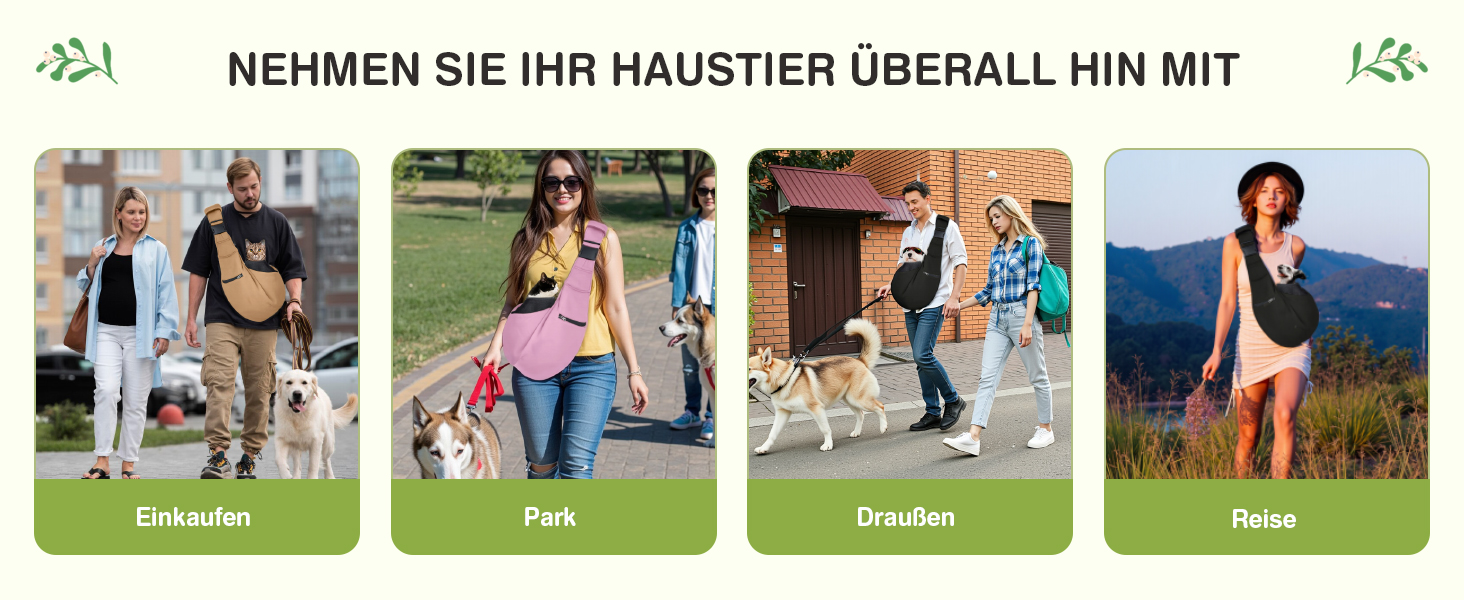 Трансформер для собак та котів ALLSOPETS, дихаюча сумка-переноска з безпечною шлейкою, м'яка переноска для подорожей та до ветеринара (Оливковий)