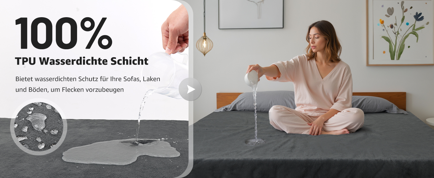 Водонепроникний плед Pick for Life: двосторонній фланелевий плед для дому, авто, подорожей (102x152 см)