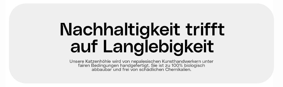 Преміум котяча лежанка Fellefant з вовни, ручна робота – м'який фетровий будиночок для котів, 100% натуральна вовна