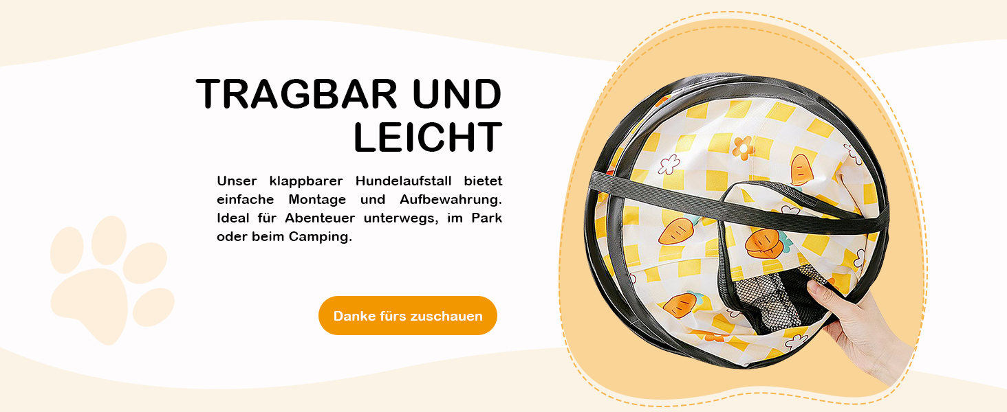 Портативний вольєр для цуценят та котів ALLSOPETS, XXL, для дому, вулиці, подорожей, з сумкою