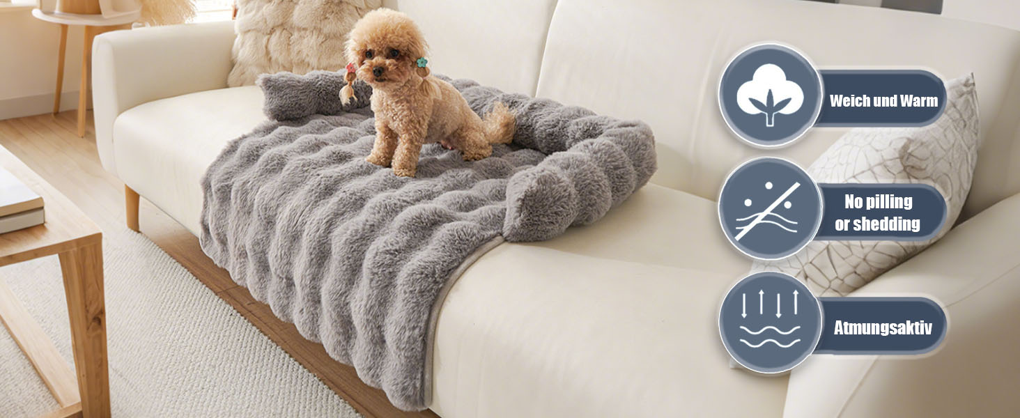 М'яке ліжко для собак та котів, лежанка-софа з бортиком, 75x75 см, темно-сірий колір