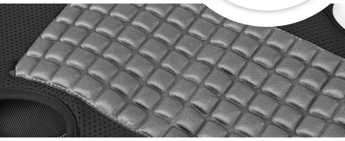 Сумка-переноска та повідок для собак, Wakytu, для маленьких собак (4-8 кг), чорний, регульовані ремені