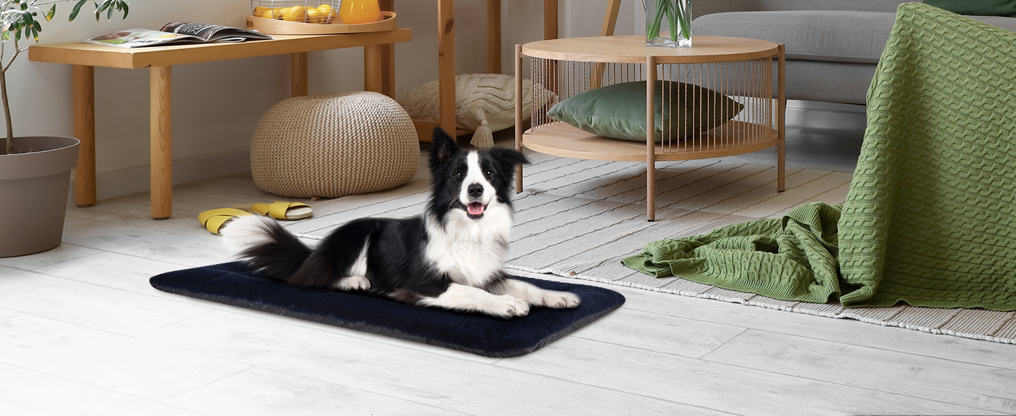 Крісло-лежанка для собак середніх порід, 90x60 см, сіре, з антиковзною основою