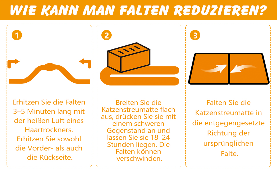 Килимок для котячого туалету Ondware, 117.8 x 66 см, двошаровий, вологостійкий (сірий)